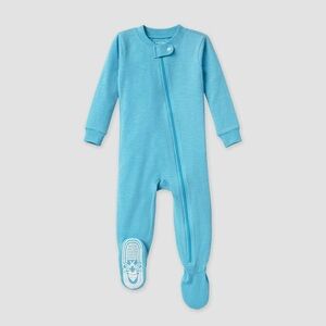 NWOT Burt's Bees Baby Lyocell Snug Fit Footed Pajamas